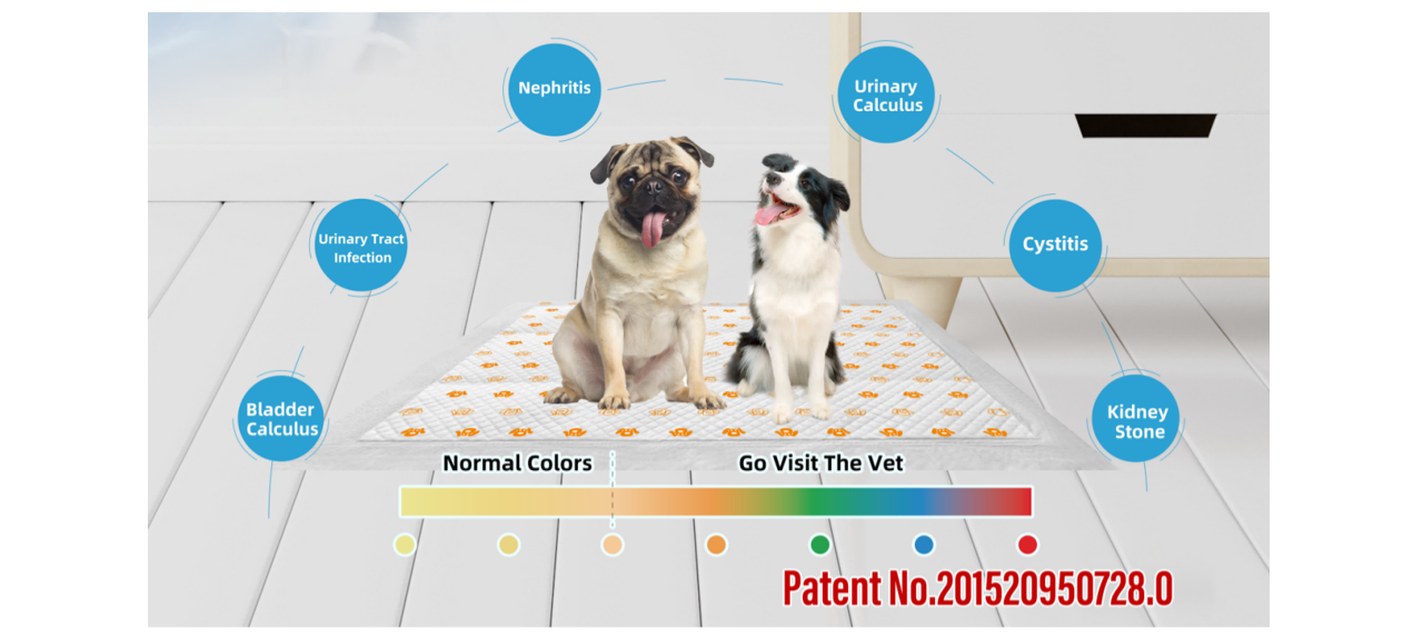 Health Monitoring Dog Pee Pad Health Monitoring Dog Pee Pad